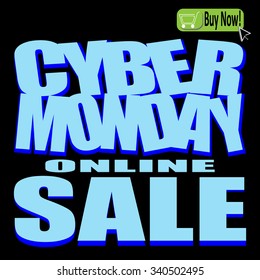 Cyber Monday Vector Explosion illustrated stickers, label or sale icon. Discount Price tags, sign or special offer symbol
