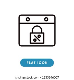 Cyber monday vector icon