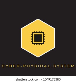 Cyber - Physical System Icon