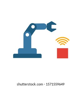 Cyber Physical Systems icon. Colored creative element from industry 4.0 collection.