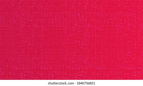 Cyber Pink Technology Background,Digital and Connection Concept design,Vector illustration.
