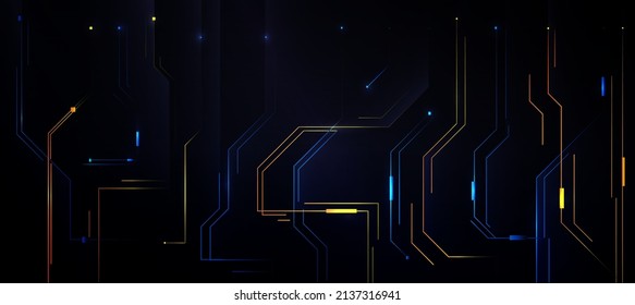 cyber punk background and link network, light background , digital background future