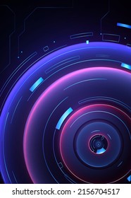 cyber punk background and link network, light background , digital background future, banner product 