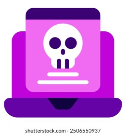 Ilustración de icono de punk cibernético Hack