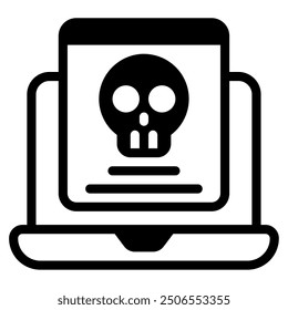 Cyber punk icon illustration Hack