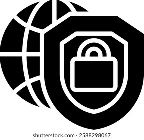 Cyber Resilience Icon Element For Design