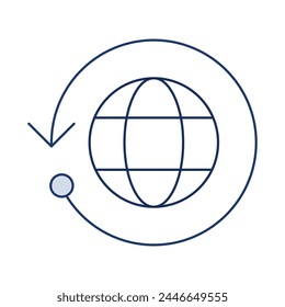 Cyber resilience with the cyber recovery icon, implementing strategies and solutions to recover and restore critical systems and data after cyber attacks.