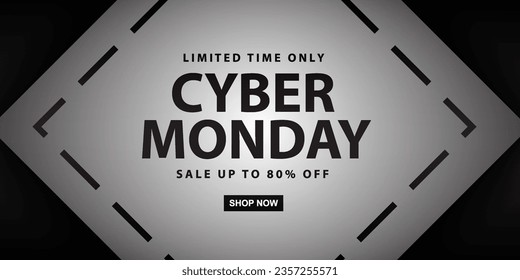 
Cyber ​​Monday sales, special offers. Vector illustration