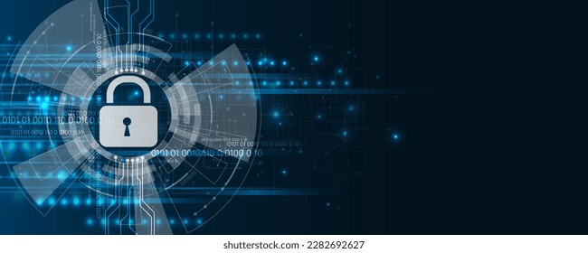 
cyber security abstract background image and information or future cyber technology communication network protection