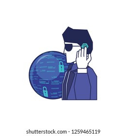 cyber security agent with planet