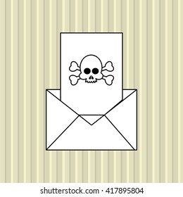 Cyber Security antivirus design , vector illustration