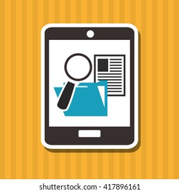 Cyber Security antivirus design , vector illustration