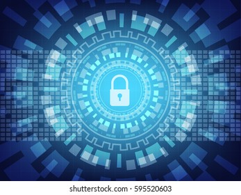 cyber security background