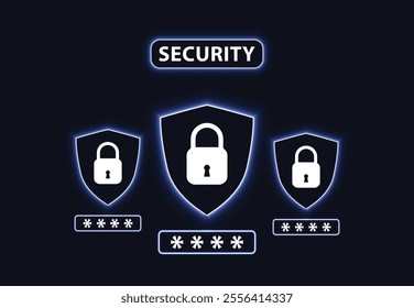 Cyber Security Background design for Information Technology, Safety, communication machine Learning, AI and all technological Purposes.