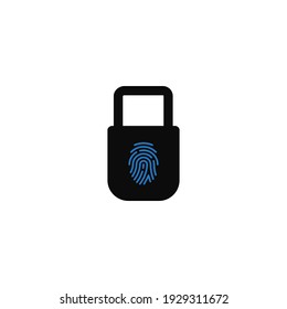 Cyber security black color icon