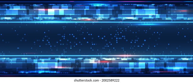 Cyber Security for business and internet project. Abstract futuristic background. Hi-tech business presentation. Big data concept.