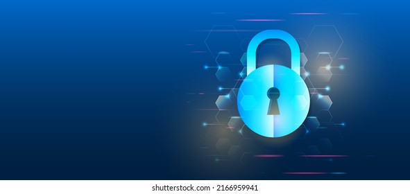 Cyber security for business and internet projects. Vector illustration of data security services. Data protection, privacy, and internet security concept. Hi-tech various background.