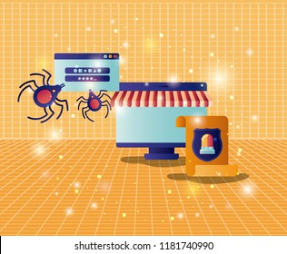 cyber security with computer