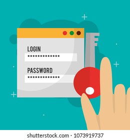 cyber security concept
