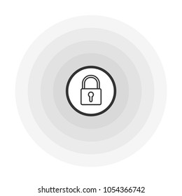 Cyber security concept. Vector illustration.