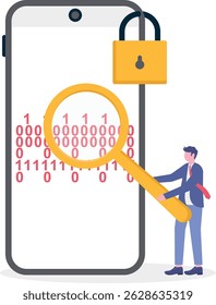 Cyber security course and education about digital safety

