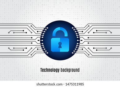 Cyber security and data privacy protection vector illustration. Internet security online concept. Global network mechanism protection.  Information privacy.