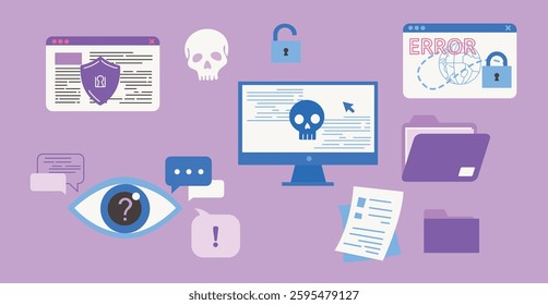 cyber security, data protection, hacker warning, network security, firewall protection, business intelligence, big data analysis, online privacy, computer virus, digital workspace, web security