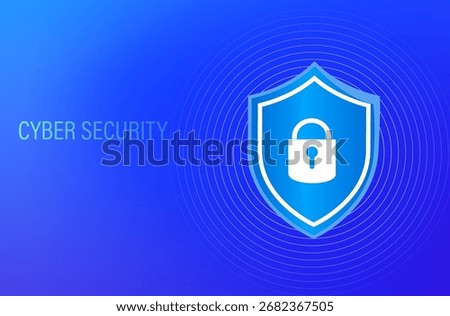 Cyber security and data protection privacy, PDPA concept, secure data management and protect data from hacker attacks and padlock icon to internet technology networking vector illustration