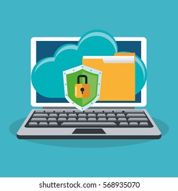 Cyber Security Design Stock Vector (Royalty Free) 568935070 | Shutterstock