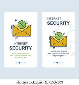 Cyber security design with elegent style 