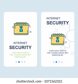 Cyber security design with unique style