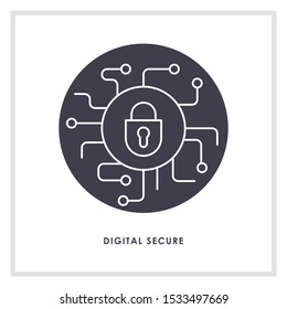 
cyber security design, vector illustration eps10 graphic