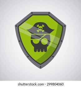 cyber security design, vector illustration eps10 graphic 