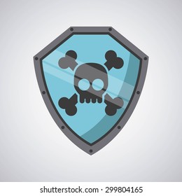cyber security design, vector illustration eps10 graphic 