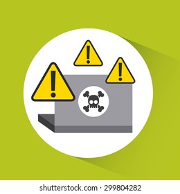 cyber security design, vector illustration eps10 graphic 