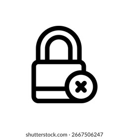 Vetor de design de bloqueio digital de segurança virtual perfeito para proteção de dados e gráficos de segurança on-line