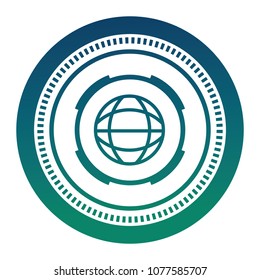 cyber security global connection technology
