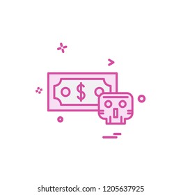 Cyber security icon design vector