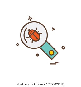 Cyber security icon design vector