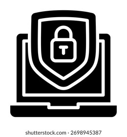 Cyber Security Icon Element für Design und Vektor