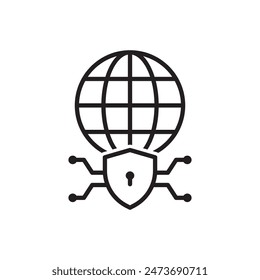 Cyber Security Icon - Encryption Icon