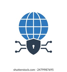 Cyber Security Icon - Encryption Icon