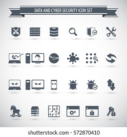  Cyber Security Icon Set 