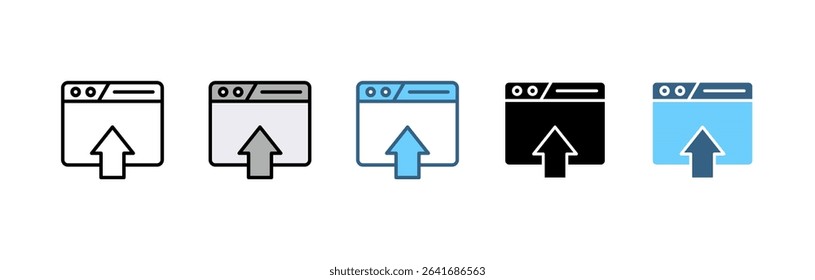 CYBER SECURITY  icon set with various styles and colors of application, information, network, operational, encryption, access control, end-user education and disaster recovery