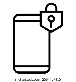 Cyber Security Icon Symbol Element For Design