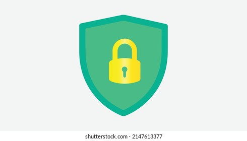 Cyber Security icon vector in modern flat design. Cyber Security concept vector illustration. 