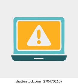 Conjunto de ilustración plana de iconos de seguridad cibernética