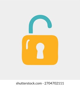 Conjunto de ilustración plana de iconos de seguridad cibernética