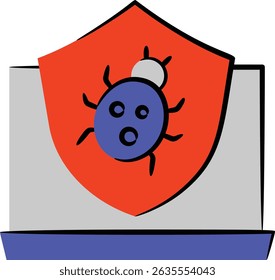 Un paquete de iconos de seguridad cibernética