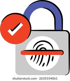 Un paquete de iconos de seguridad cibernética
